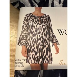 Anne Cole Limited Edition Women's Swim Cover-Up Size M/L Navy‎